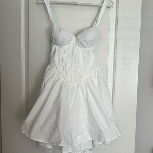 sthcute Corset Cottage Victorian fairy mini dress Small - Picture 3 of 6